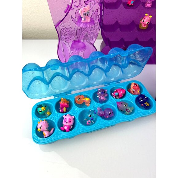 Hatchimal Lot 33 Figures 2 Egg Storage Containers 1 Lg Carrier Animal Toy Gift - Picture 2 of 16